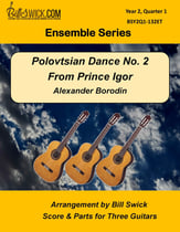 Polovtsian Dance No. 2 Guitar and Fretted sheet music cover